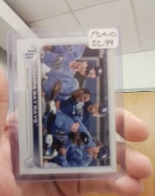 2022 Topps #274 Tampa Bay Rays — front