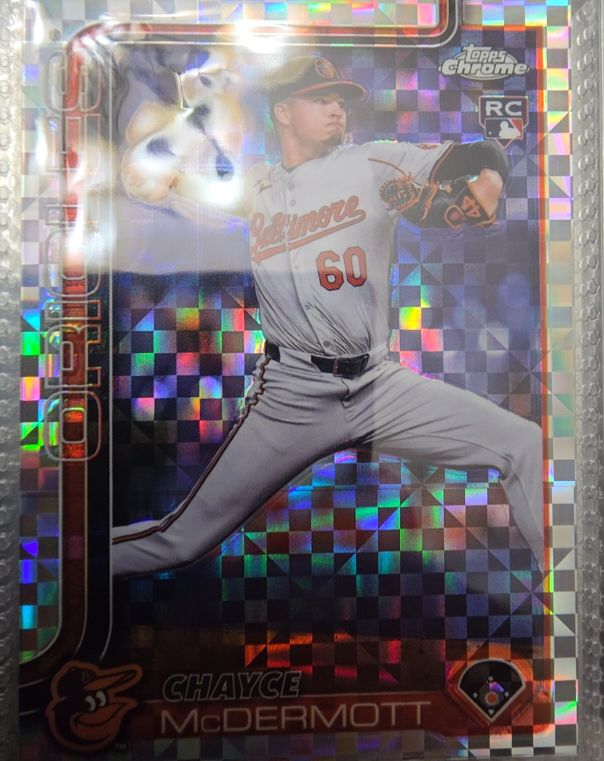 2025 Topps Chrome #266 Chayce McDermott — front