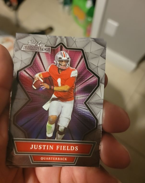 2021 Wild Card Alumination #ABC-2 Justin Fields — front