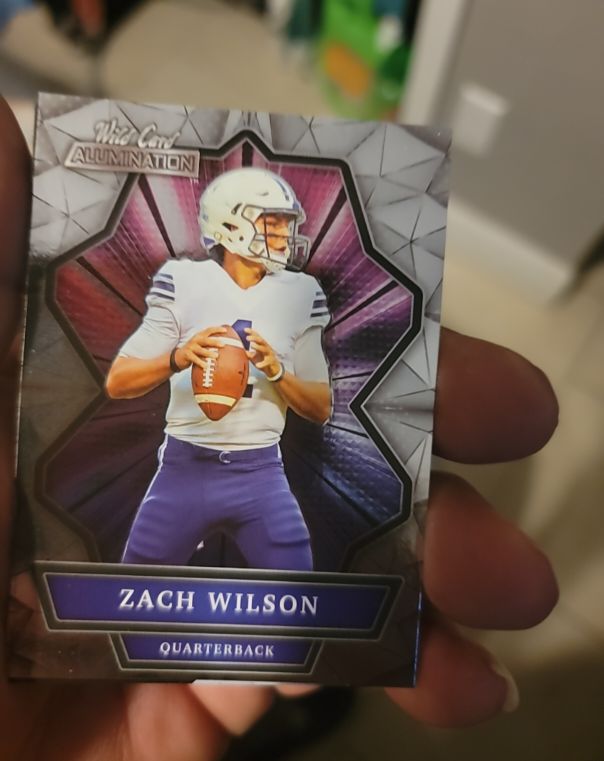 2021 Wild Card Alumination #ABC-5 Zach Wilson — front