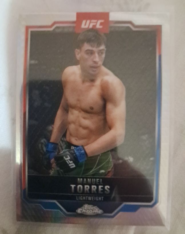 2025 Topps Chrome UFC #96 Manuel Torres — front