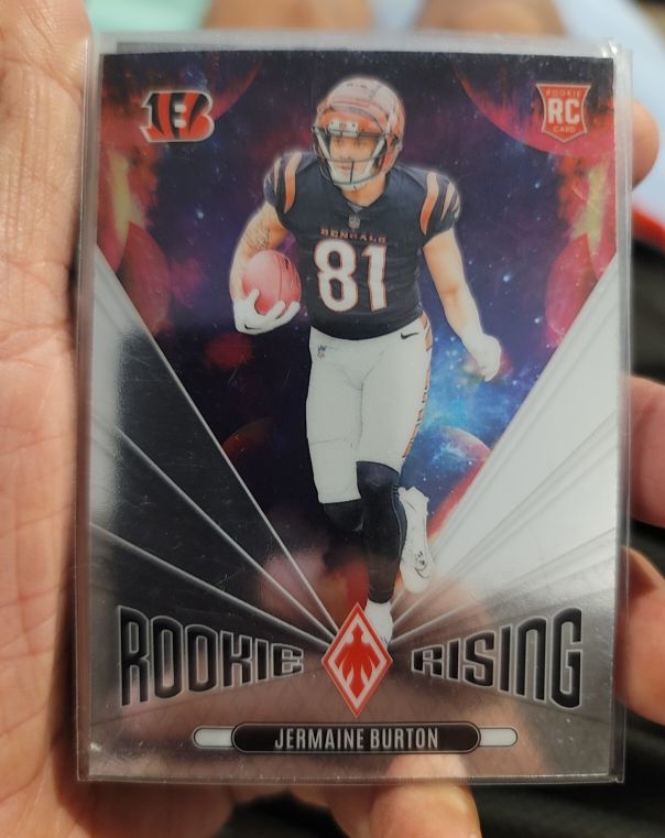 2024 Panini Phoenix Rookie Rising #RR-JBN Jermaine Burton — front