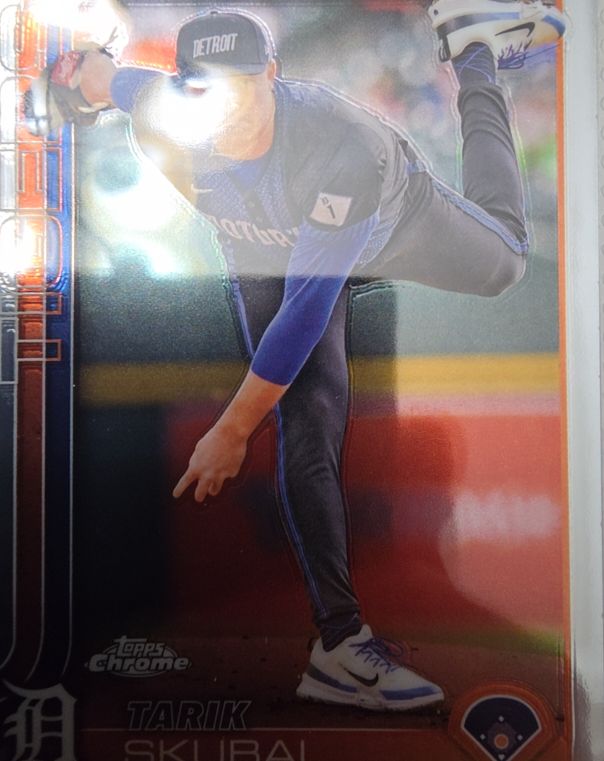 2025 Topps Chrome #71 Tarik Skubal — front