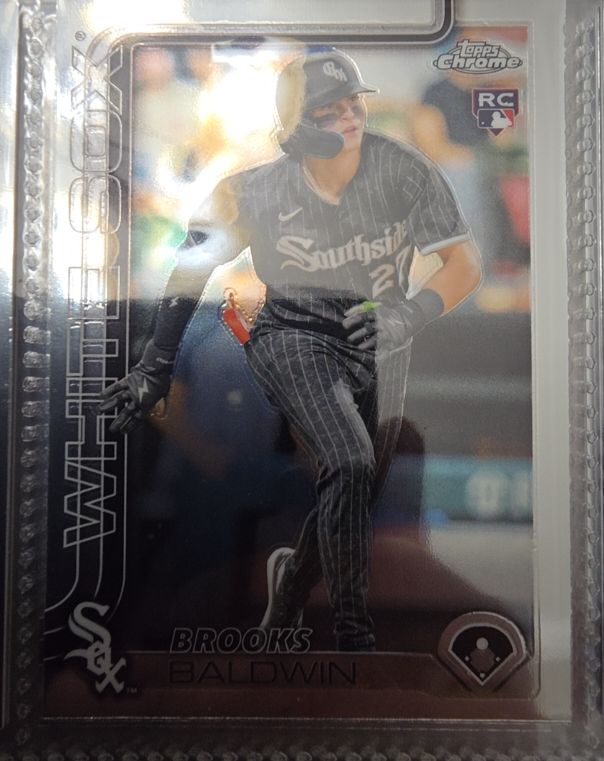 2025 Topps Chrome #3 Brooks Baldwin — front