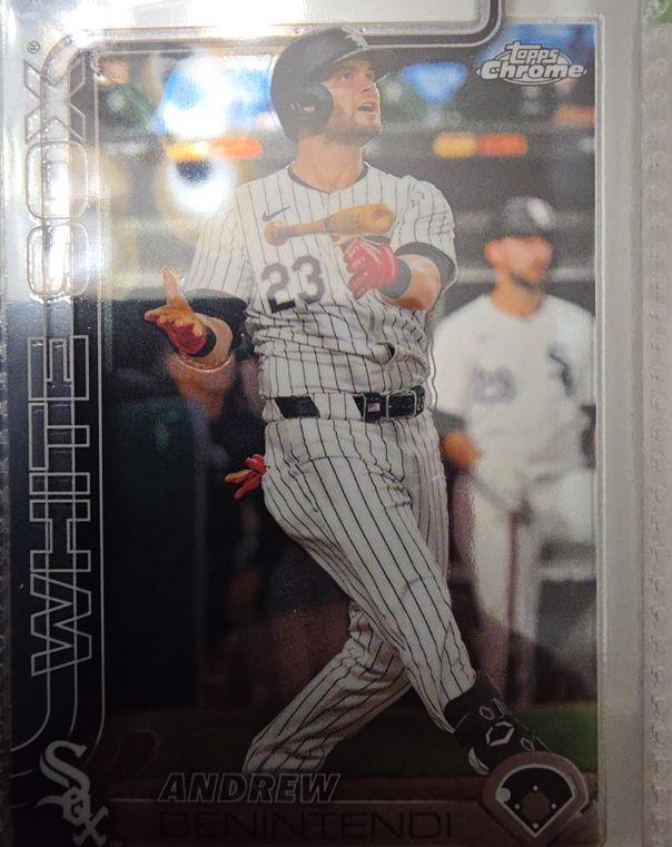 2025 Topps Chrome #344 Andrew Benintendi — front
