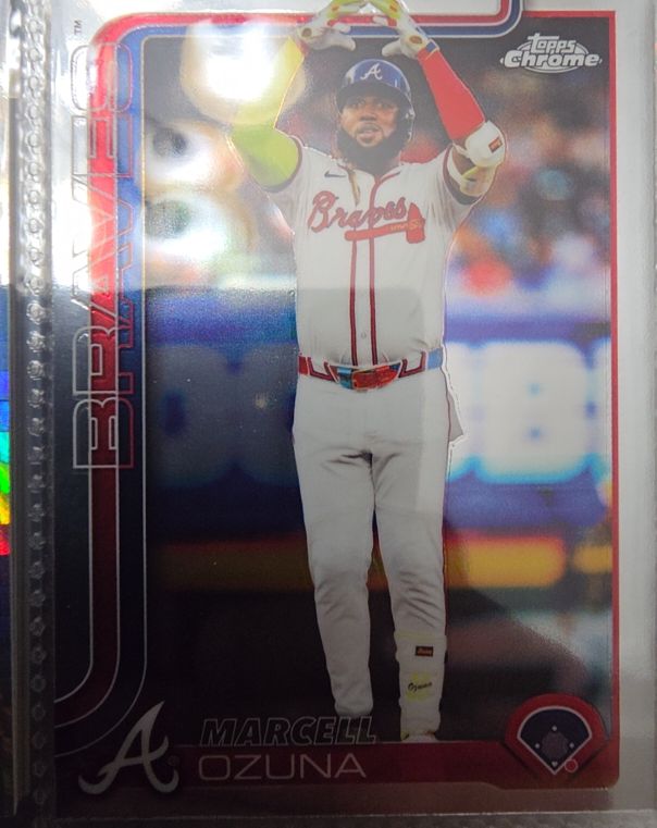 2025 Topps Series 1 #160 Marcell Ozuna — front