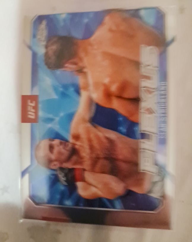 2025 Topps Chrome UFC Plexus #PLX-10 Sean Strickland — front