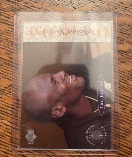 1995 Upper Deck Minor League #10 Michael Jordan One On One — front