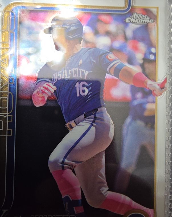 2025 Topps Chrome #125 Hunter Renfroe Kansas City Royals — front