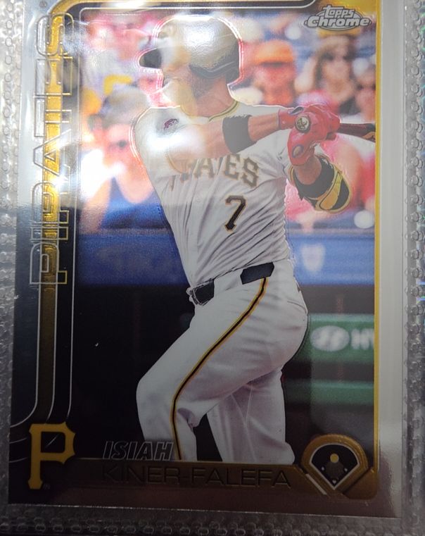 2025 Topps Chrome #42 Isiah Kiner-Falefa — front