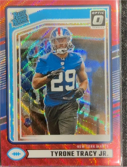2024 Donruss Optic Rated Rookie #364 Tyrone Tracy Jr. — front