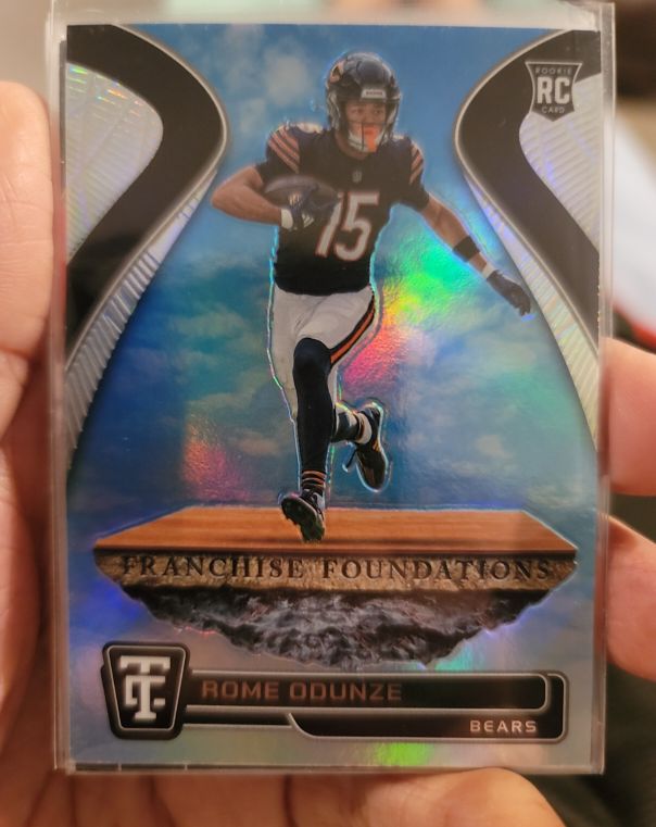 2024 Panini Totally Certified #12 Rome Odunze Franchise Foundations — front