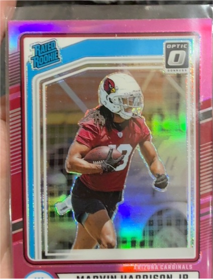 2024 Panini Donruss Optic #393 Marvin Harrison Jr. — front