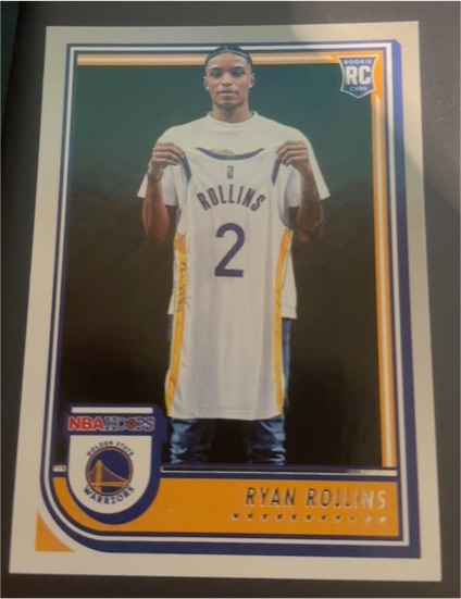2022-23 Panini NBA Hoops #277 Ryan Rollins — front