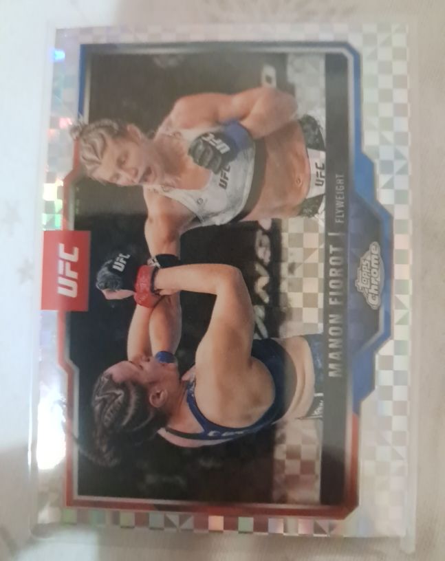 2025 Topps Chrome UFC Manon Fiorot — front