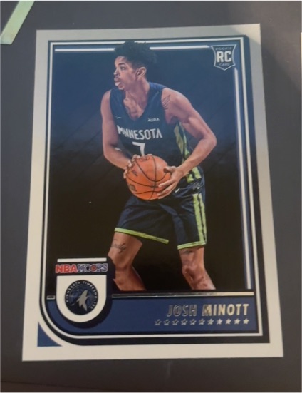 2022-23 Panini NBA Hoops #278 Josh Minott — front
