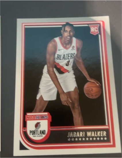 2022-23 Panini NBA Hoops #273 Jabari Walker — front