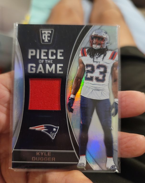 2024 Panini Totally Certified Piece Of The Game #POTG-KDR Kyle Dugger — front