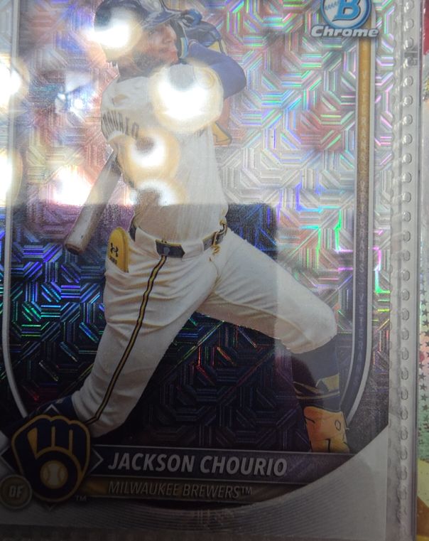 2025 Bowman Chrome #11 Jackson Chourio — front