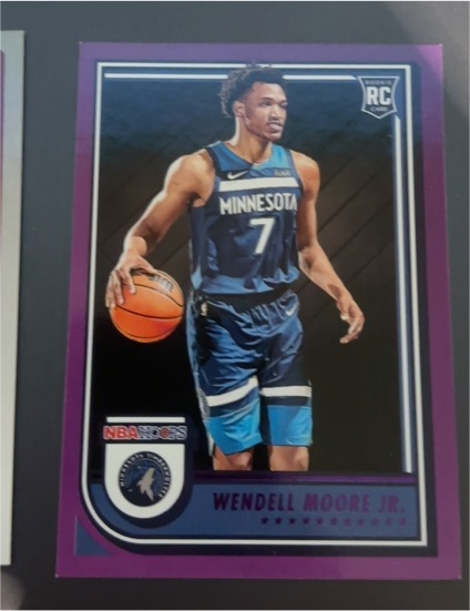 2022-23 Panini NBA Hoops #274 Wendell Moore Jr. — front