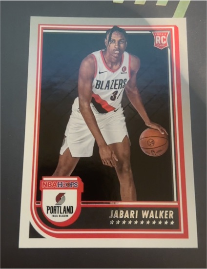 2022-23 Panini NBA Hoops #273 Jabari Walker — front