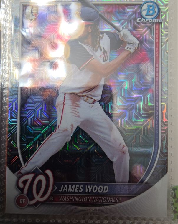 2025 Bowman Chrome #29 James Wood — front