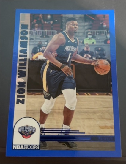 2022-23 Panini NBA Hoops Tribute #296 Zion Williamson — front
