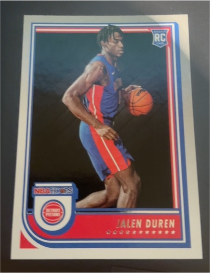 2022-23 Panini NBA Hoops #243 Jalen Duren — front