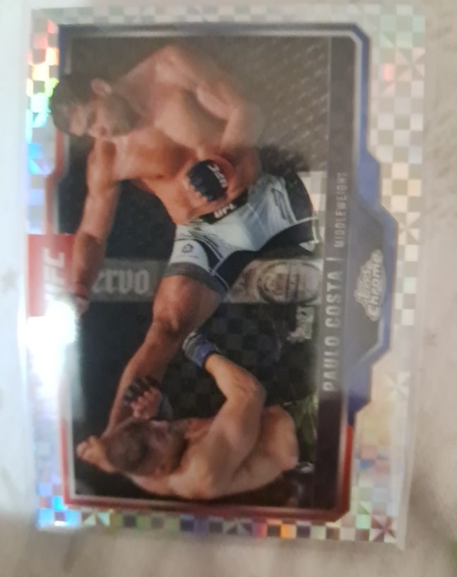 2025 Topps Chrome UFC #153 Paulo Costa — front