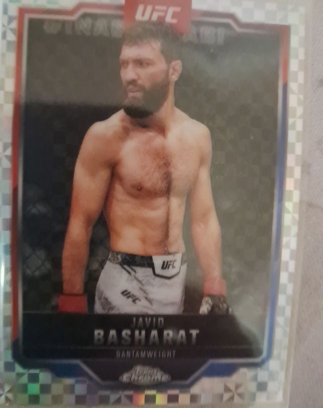 2025 Topps Chrome UFC #68 Javid Basharat — front