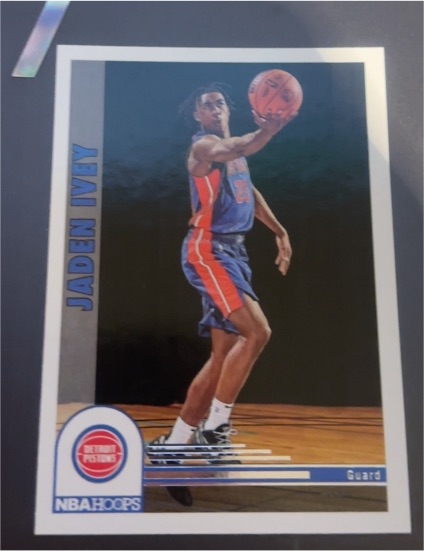 2022-23 Panini NBA Hoops #285 Jaden Ivey — front