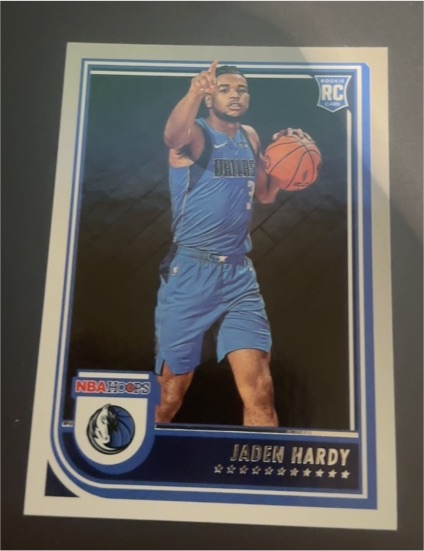 2022-23 Panini NBA Hoops #263 Jaden Hardy — front