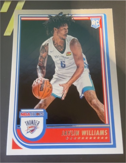 2022-23 Panini NBA Hoops #269 Jaylin Williams — front