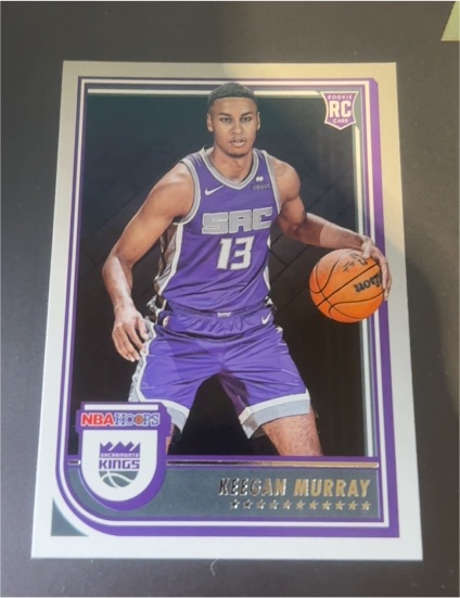 2022-23 Panini NBA Hoops #234 Keegan Murray — front