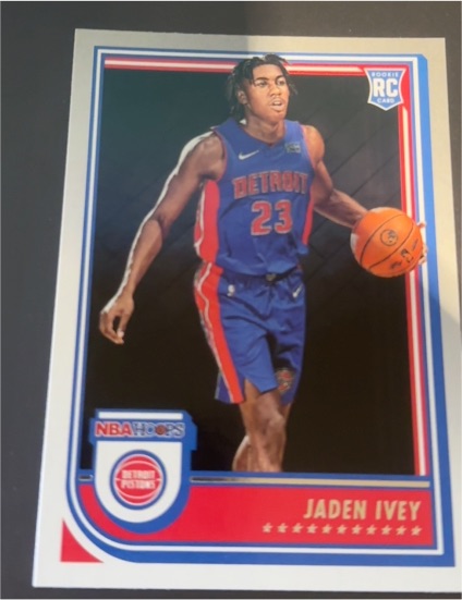 2022-23 Panini NBA Hoops #235 Jaden Ivey — front