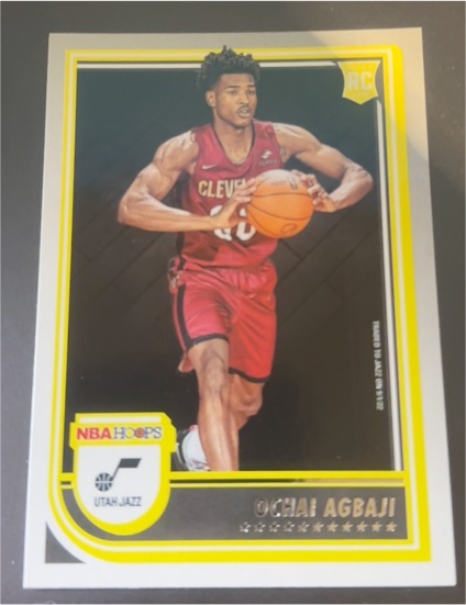 2022-23 Panini NBA Hoops #244 Ochai Agbaji — front