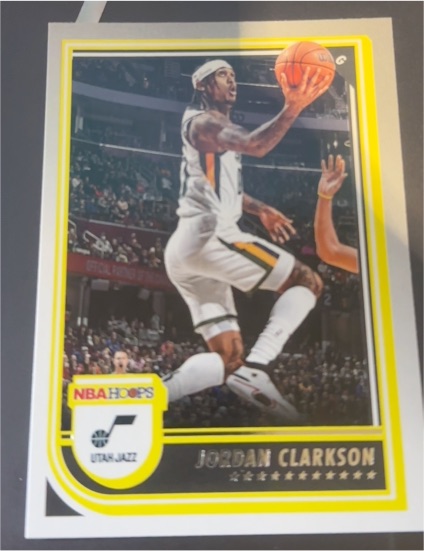 2022-23 Panini NBA Hoops #219 Jordan Clarkson — front