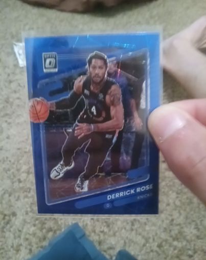 2021-22 Panini Donruss Optic #127 Derrick Rose — front