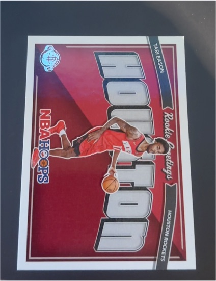 2022-23 Panini NBA Hoops #3 Tari Eason Rookie Greetings — front