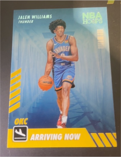 2022-23 Panini NBA Hoops Arriving Now #12 Jalen Williams — front