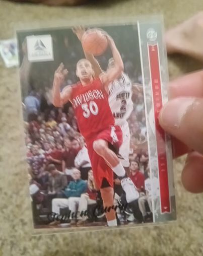 2009 Upper Deck Stephen Curry #50 Davidson Wildcats — front