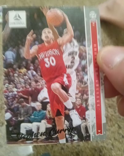 2022 Panini Chronicles Luminance Draft Picks #46 Stephen Curry — front