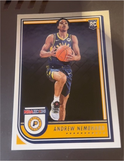 2022-23 Panini NBA Hoops #259 Andrew Nembhard — front