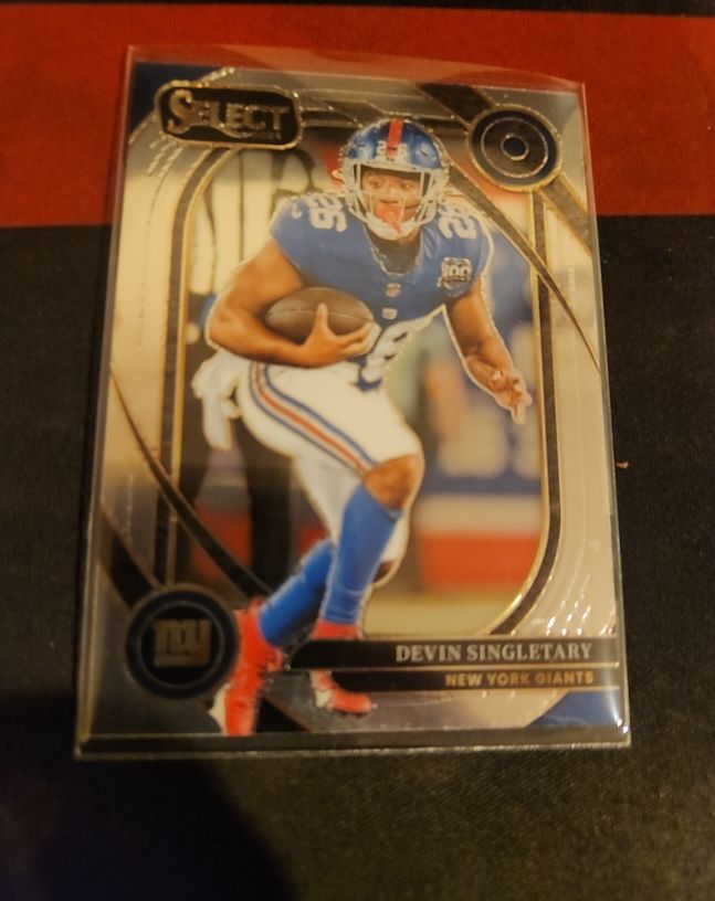 2024 Panini Select #250 Devin Singletary New York Giants — front