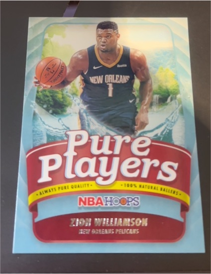 2022-23 Panini NBA Hoops Pure Players #1 Zion Williamson — front