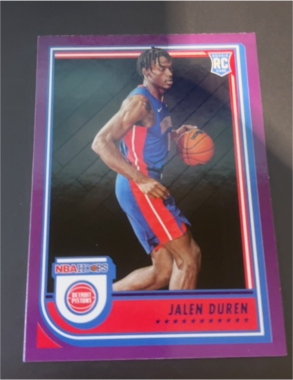 2022-23 Panini NBA Hoops #243 Jalen Duren — front