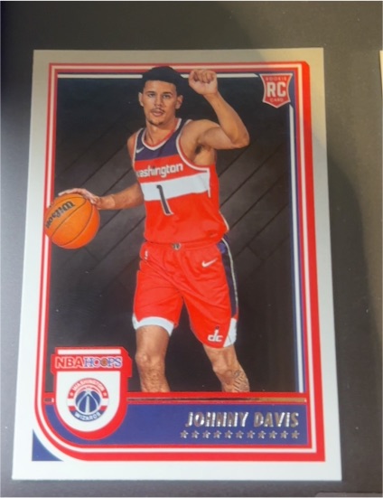 2022-23 Panini NBA Hoops #240 Johnny Davis — front