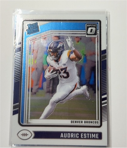2024 Donruss Optic #206 Audric Estime — front