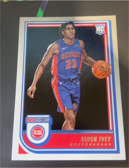 2022-23 Panini NBA Hoops #235 Jaden Ivey — front