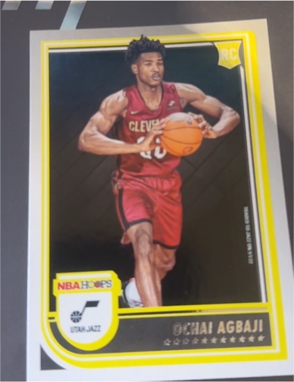 2022-23 Panini NBA Hoops #244 Ochai Agbaji — front